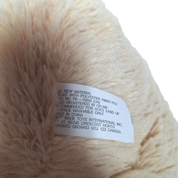 Best Made Toys Easter Bunny Plush Stuffed Animal Brown White 20" - Picture 6 of 6